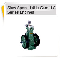 Diesel Engines as Slow Speed Little Giant LG Series Engines