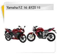 YAMAHA FZ 16&YZE 15